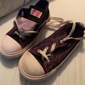 Kids Converse Double Tongue Size 10